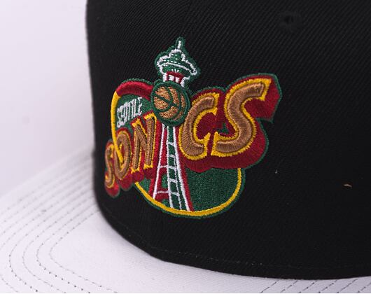 Kšiltovka Mitchell & Ness NBA SSBSTS SNAPBACK HWC SUPERSONICS Black