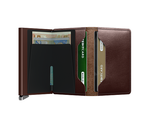 Secrid Premium Slimwallet Dusk Dark Brown