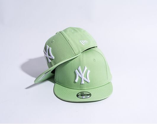 Dětská Kšiltovka New Era 9FIFTY Kids MLB League Essential New York Yankees Bright Green / White