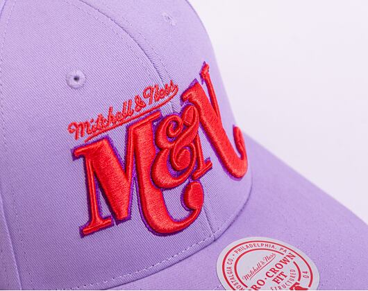 Kšiltovka Mitchell & Ness Branded Overlay Pro Snapback Branded Purple