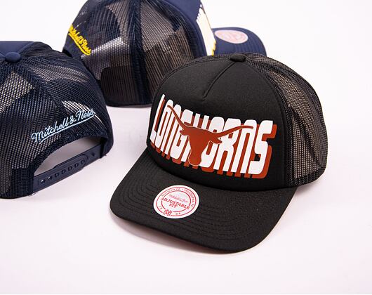 Kšiltovka Mitchell & Ness NCAA Billboard Trucker Snapback University Of Texas At Austin Black