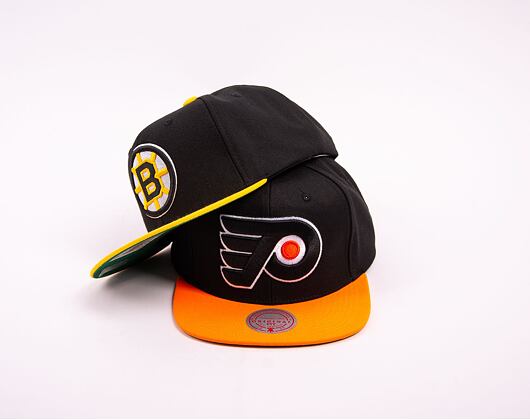 Kšiltovka Mitchell & Ness NHL Team 2 Tone 2.0 Snapback Boston Bruins Black / Yellow