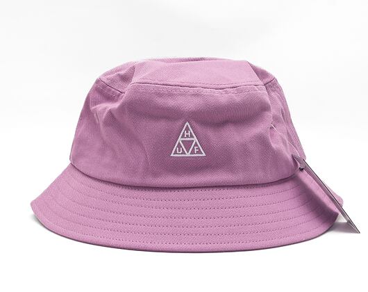 Klobouk HUF Set Triple Triangle Bucket Mauve