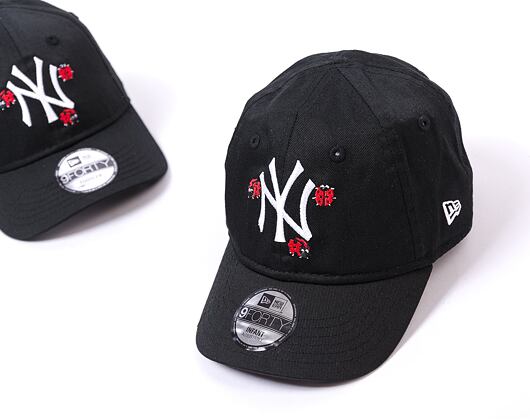 Dětská Kšiltovka New Era 9FORTY Kids MLB Outdoor New York Yankees Black / White