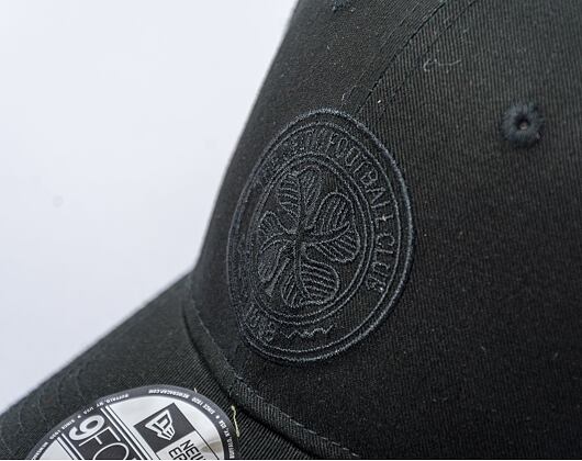 Kšiltovka New Era 9FORTY Black on Black Celtic FC Black