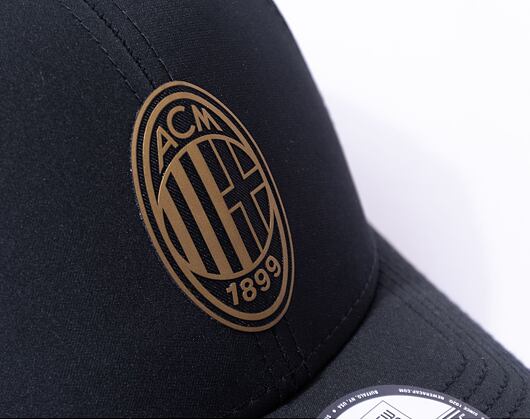 Kšiltovka New Era - 9FORTY Black Gold AC Milan - Black