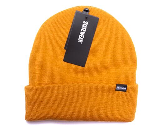 STATEWEAR CLINT Beanie Dk Mustard