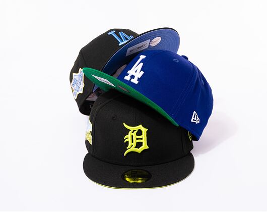 Kšiltovka New Era 59FIFTY MLB Style Activist Detroit Tigers Cooperstown Black / Cyber Green