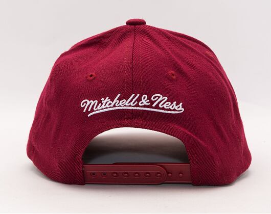 Kšiltovka Mitchell & Ness Burgundy Classic Red Milwaukee Bucks