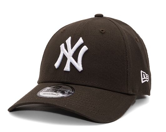 Kšiltovka New Era - 9FORTY League Essential - NY Yankees - Brown / White