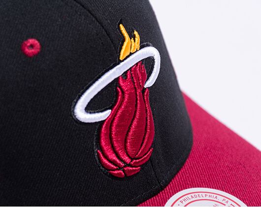 Kšiltovka Mitchell & Ness Overbite Pro Snapback Miami Heat Black