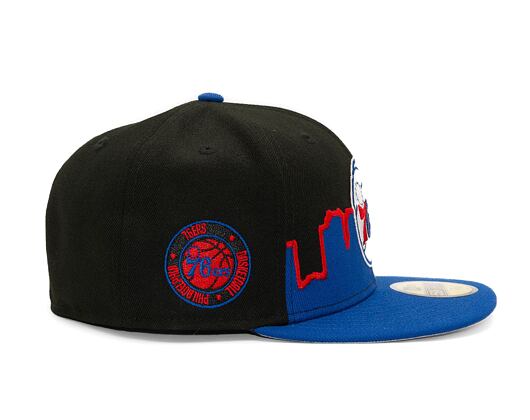 Kšiltovka New Era 59FIFTY NBA "2022 Tip Off" Philadelphia 76ers - Black / Team Color