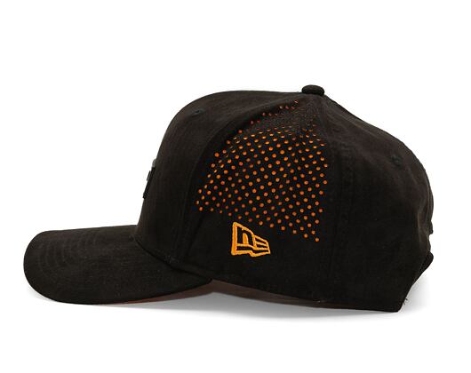 Kšiltovka New Era 9FIFTY Original Fit Pre-Curved Suede Perforated McLaren F1 - Black