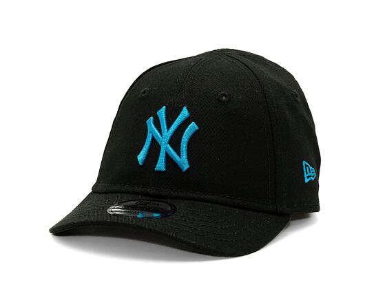 Dětská kšiltovka New Era 9FORTY Kids MLB League Essential New York Yankees - Black / Sunwash Blue