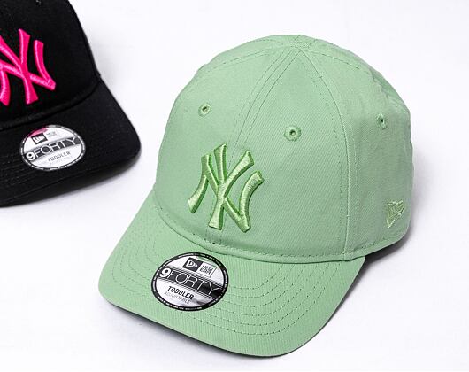 Dětská kšiltovka New Era 9FORTY Kids MLB League Essential New York Yankees - Green Fig