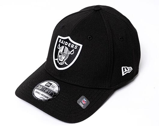 Kšiltovka New Era 39THIRTY NFL Team Logo Las Vegas Raiders - Black