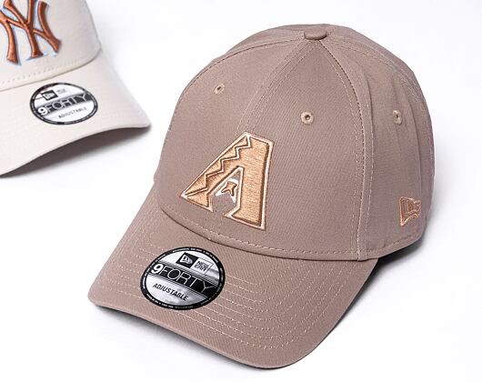 Kšiltovka New Era 9FORTY MLB Patch Arizona Diamondbacks Retro - Ash Brown