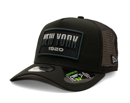 Kšiltovka New Era 9FORTY A-Frame Trucker - USA State - Black / Grey