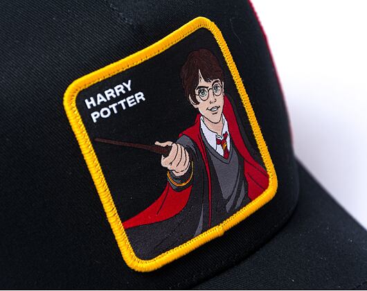 Kšiltovka Capslab Harry Potter Trucker - Harry - Black / Red