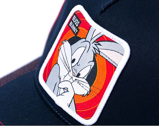 Dětská Kšiltovka Capslab Looney Tunes Trucker - Bugs Bunny v.4 - Navy / Red