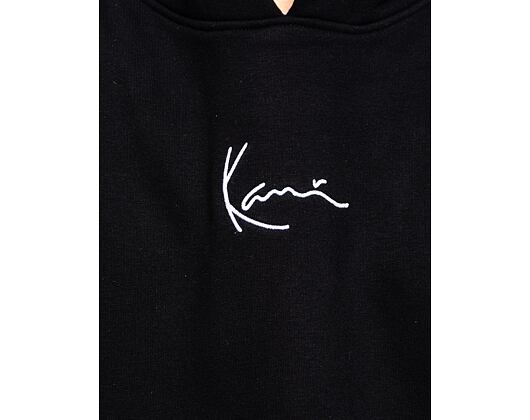 Mikina Karl Kani Small Signature Patch OS Hoodie black