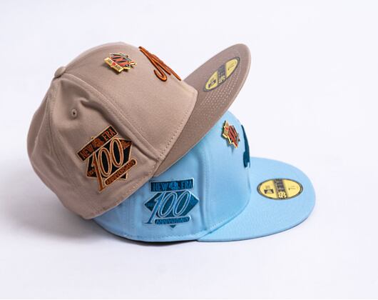 Kšiltovka New Era 59FIFTY Script  - Pastel Blue