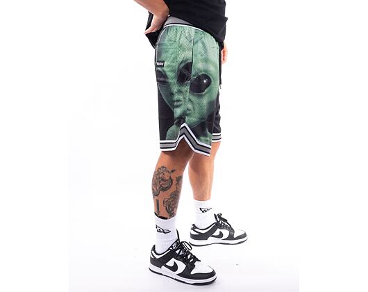 Kraťasy Rip N Dip We Come In Peace Basketball Shorts (Black)