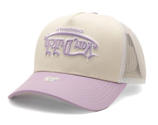 Kšiltovka Von Dutch Trucker Soho - Purple/White