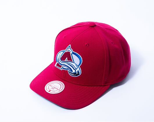 Kšiltovka Mitchell & Ness Team Ground 2.0 Pro Snapback NHL Colorado Avalanche Maroon