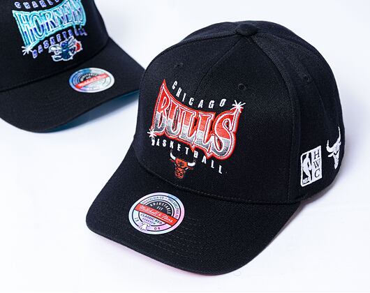 Kšiltovka NBA Glow Up Classic Red Chicago Bulls Black