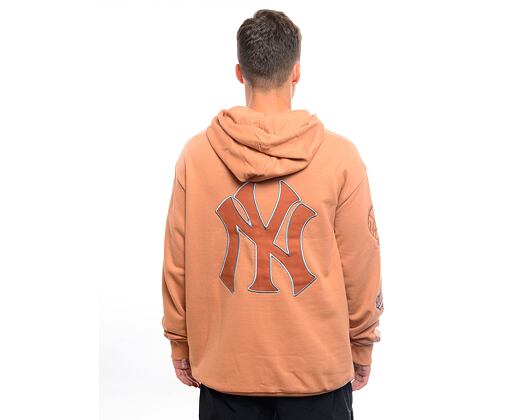 Mikina New Era MLB World Series Oversized Hoody New York Yankees - Italian Clay / Terracotta