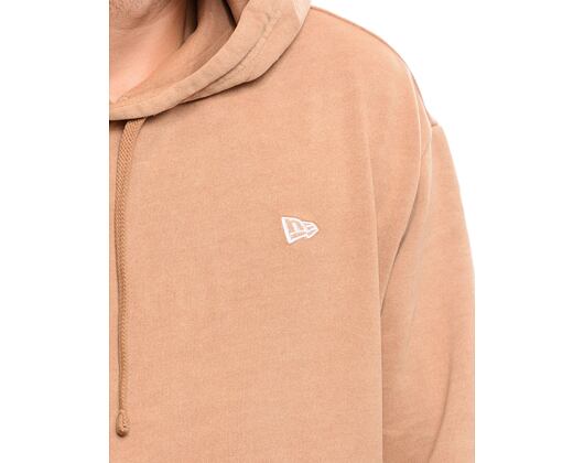 Mikina New Era Washed Oversized Hoody - Orange / White