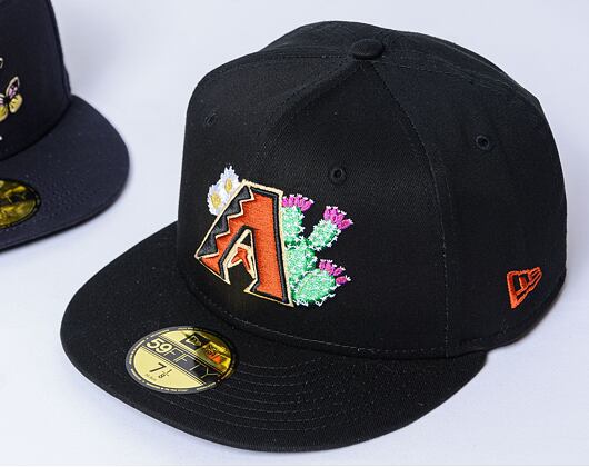 Kšiltovka New Era - 59FIFTY MLB City Flower Icon - Arizona Diamondbacks - Black