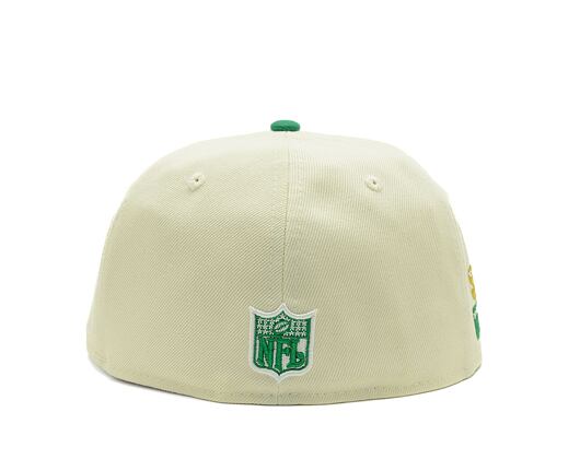 Kšiltovka New Era - 59FIFTY NFL Visor Clip - NY Jets - Off White