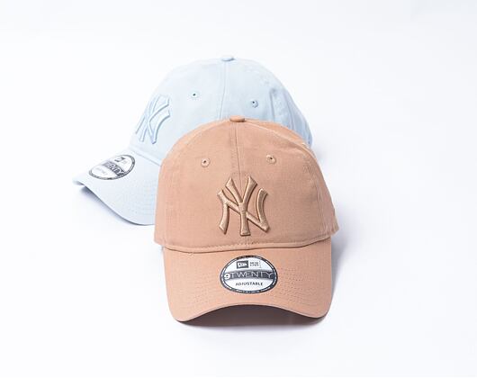 Kšiltovka New Era - 9TWENTY League Essential - NY Yankees - Camel