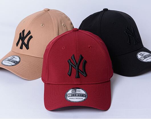 Kšiltovka New Era - 39THIRTY Stretch Nylon - NY Yankees - Rust