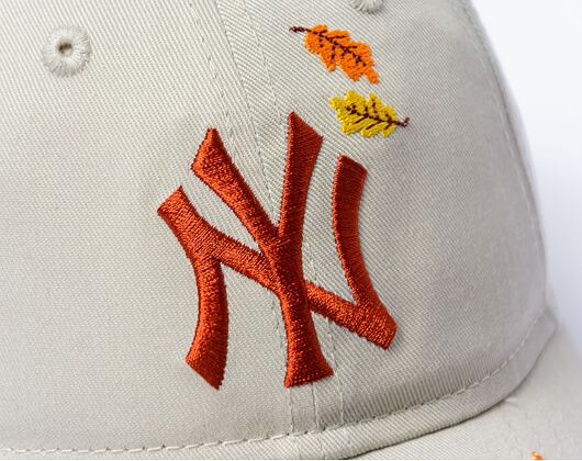 Dětská Kšiltovka New Era - 9FORTY Fall Icons - NY Yankees - Stone