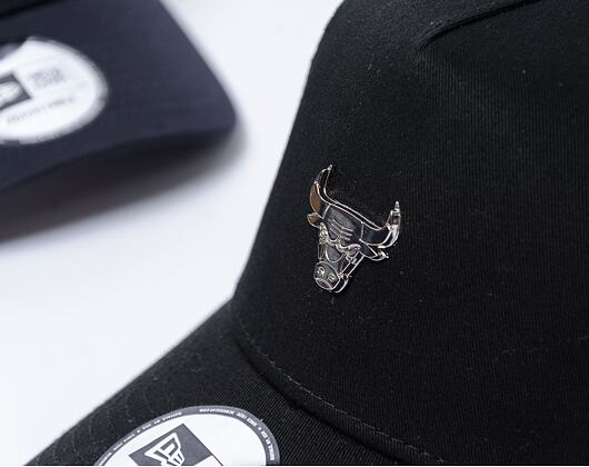 Kšiltovka New Era - 9FORTY Trucker Metallic Trucker - Chicago Bulls - Black