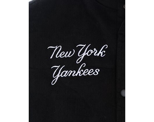 Bunda New Era - Cord Puffer - NY Yankees - Black / White