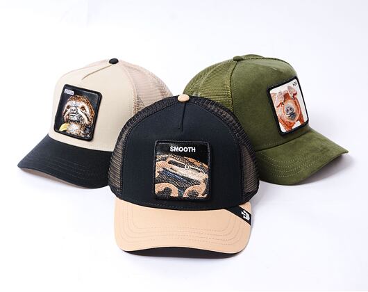 Kšiltovka Goorin Trucker - The Smooth Snake - Black