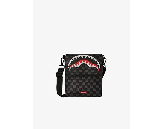 Taška Sprayground - Drip Check Shark Messenger Sling