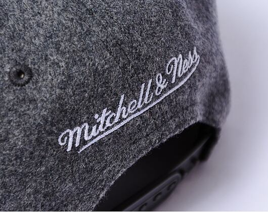 Kšiltovka Mitchell & Ness Branded Box Logo Wool Snapback Grey