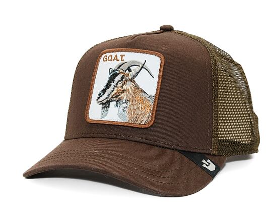 Kšiltovka Goorin Trucker - The GOAT - Brown