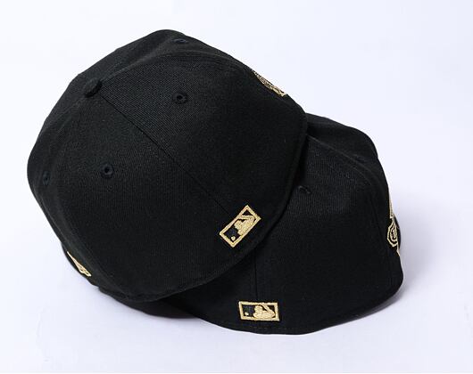 Kšiltovka New Era - 59FIFTY MLB Coops Metallic - LA Dodgers - Black / Gold