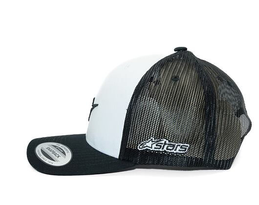 Kšiltovka Alpinestars - Ageless Outline Trucker - White/Black