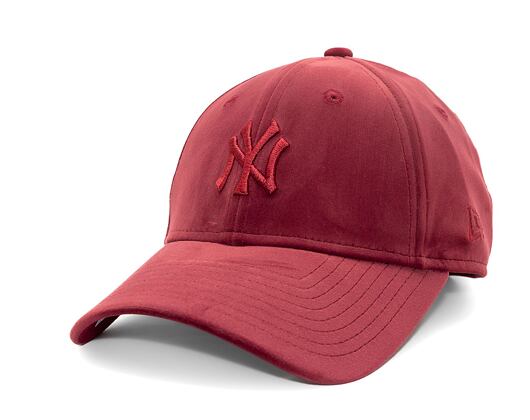 Dámská Kšiltovka New Era - 9FORTY Womens MLB Velour Midi - NY Yankees - Maroon