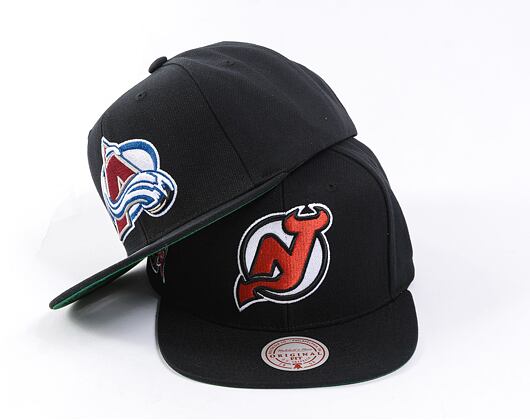 Kšiltovka Mitchell & Ness - Top Spot Snapback  - New Jersey Devils - Black