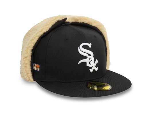 Kšiltovka New Era - 59FIFTY Dogear MLB - Chicago White Sox - Black