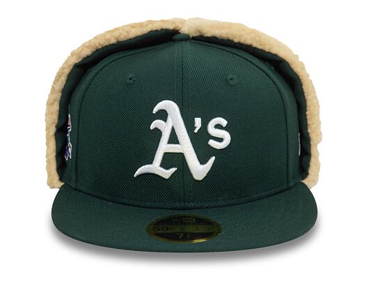 Kšiltovka New Era - 59FIFTY Dogear MLB - Oakland Athletics - Green