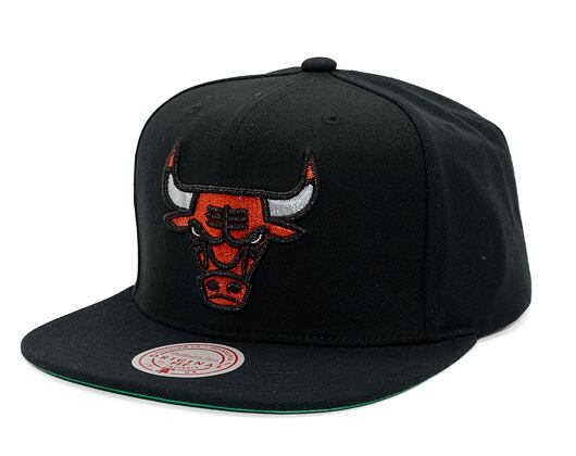 Kšiltovka Mitchell & Ness - Shine On Snapback - Chicago Bulls - Black